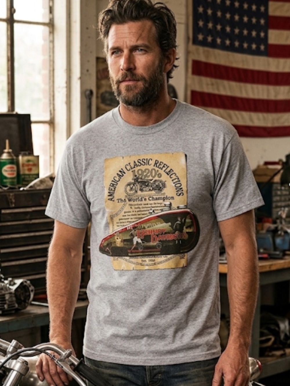 Harley Davidson shirt Vintage men’s size XL